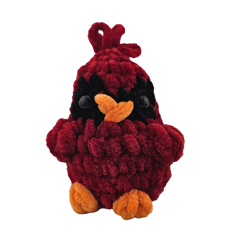 عروسک بافتنی مدل طوطی