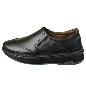 کفش طبی مردانه مدل هشترک چرم طبیعی BK.1901