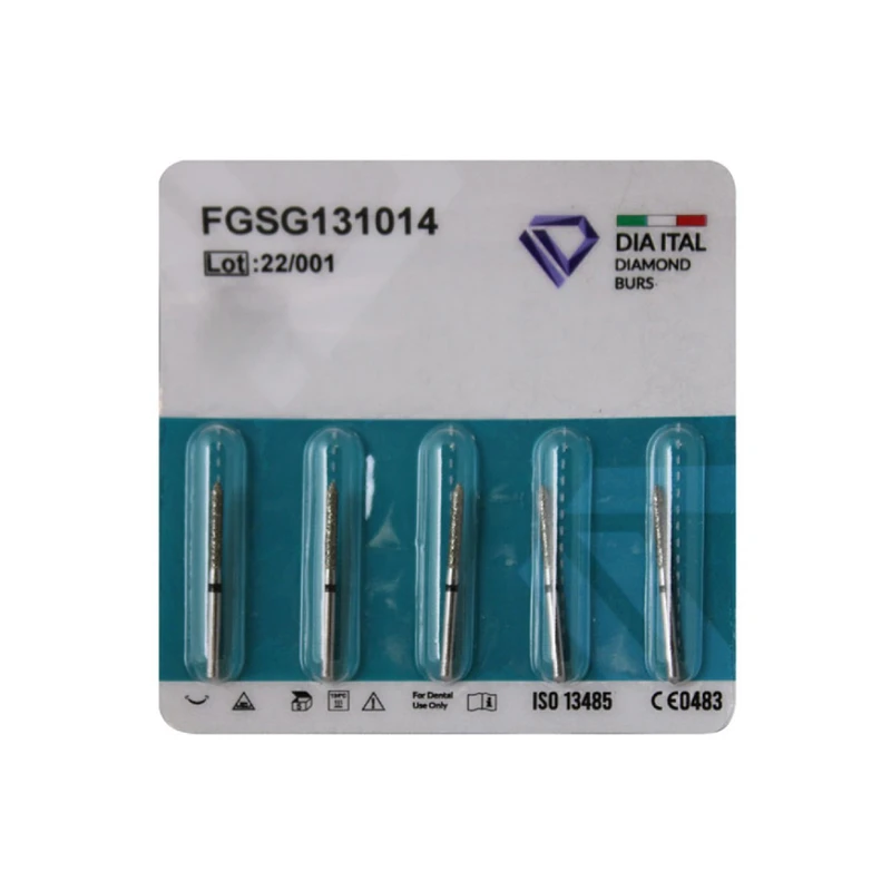 فرز الماسی دیا ایتالیا مدل Cylinder Pointed-L 131 سایز 014 بسته 5 عددی
