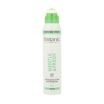 اسپری بدن زنانه بوتانیس مدل Gentle &fresh حجم 175 میلی لیتر 