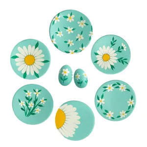 مجموعه ظروف هفت سین 8 پارچه کد D505