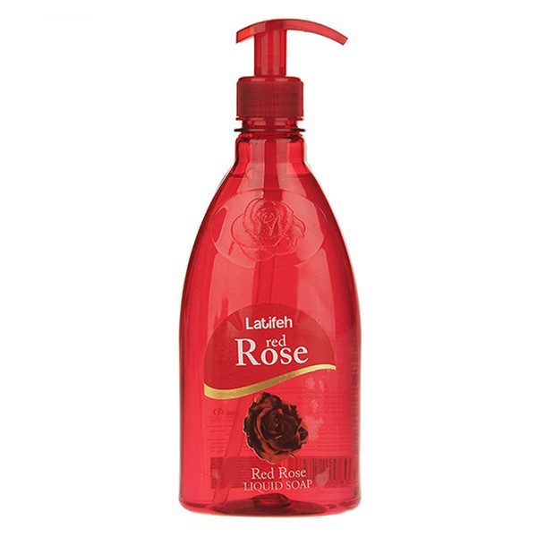مایع دستشویی لطیفه مدل Red Rose مقدار 400 گرم