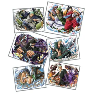 استیکر لپ تاپ طرح وان پیس مدل زورو کد 2075 مجموعه 6 عددی