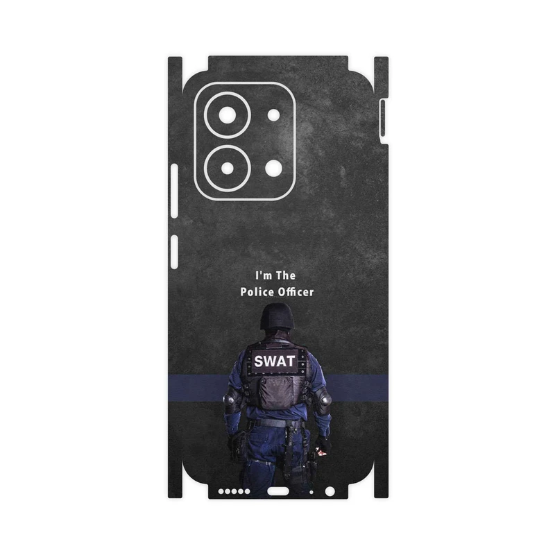 برچسب پوششی ماهوت مدل Police Officer-FullSkin مناسب برای گوشی موبایل شیائومی Redmi 15C 4G