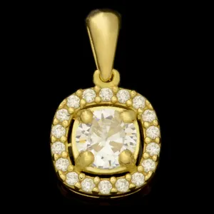 آویز گردنبند طلا 18 عیار زنانه طلای مستجابی کد 67005