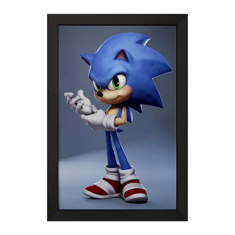 تابلو خندالو مدل سونیک (Sonic) کد 37038