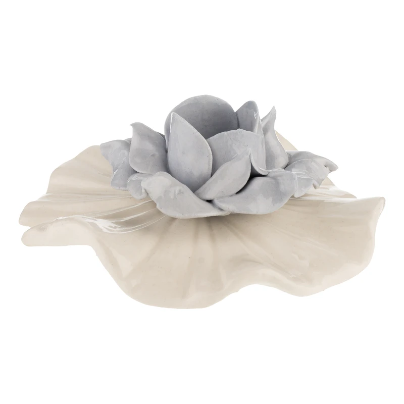 جاشمعی مدل نیلوفر رزا مناسب برای شمع استوانه ای