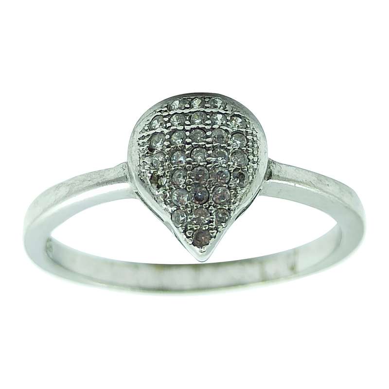 انگشتر نقره زنانه سلین کالا مدل برلیان ce-As311