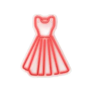 چراغ نئونی دیواری آرن تیم طرح لباس زنانه