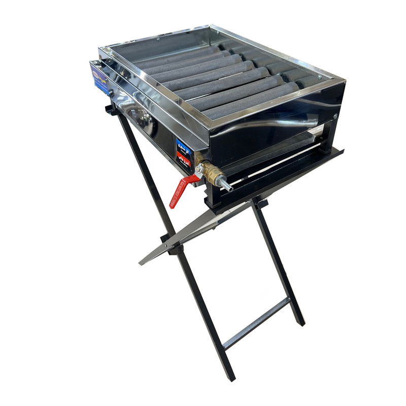 کباب پز معروف مدل 8 شعله پایه دار