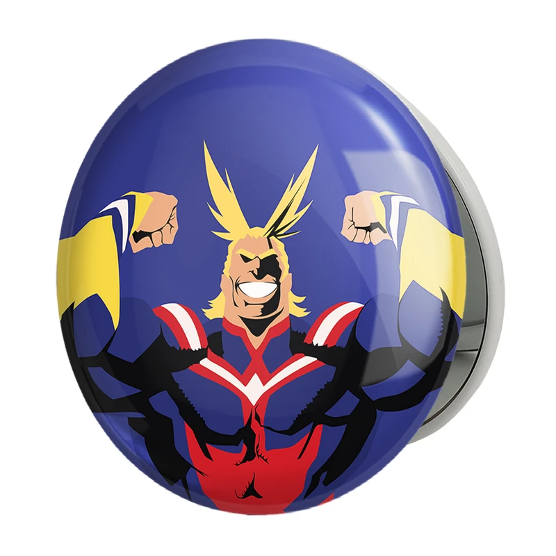 آینه جیبی خندالو طرح نماد صلح آلمایت انیمه آکادمی قهرمان من مدل تاشو کد 11582 