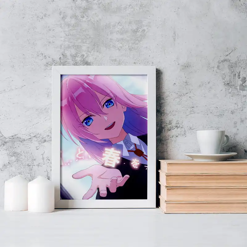 تابلو خندالو مدل شیکیموری سان انیمه شیکیموری کد 15876