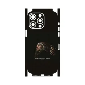 MAHOOT Portrait of an Indian Man-FullSkin Cover Sticker for Apple iPhone 15 Pro Max