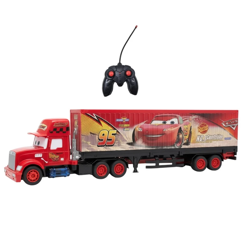 ماشین بازی کنترلی مدل شارژی طرح McQueen's car container truck
