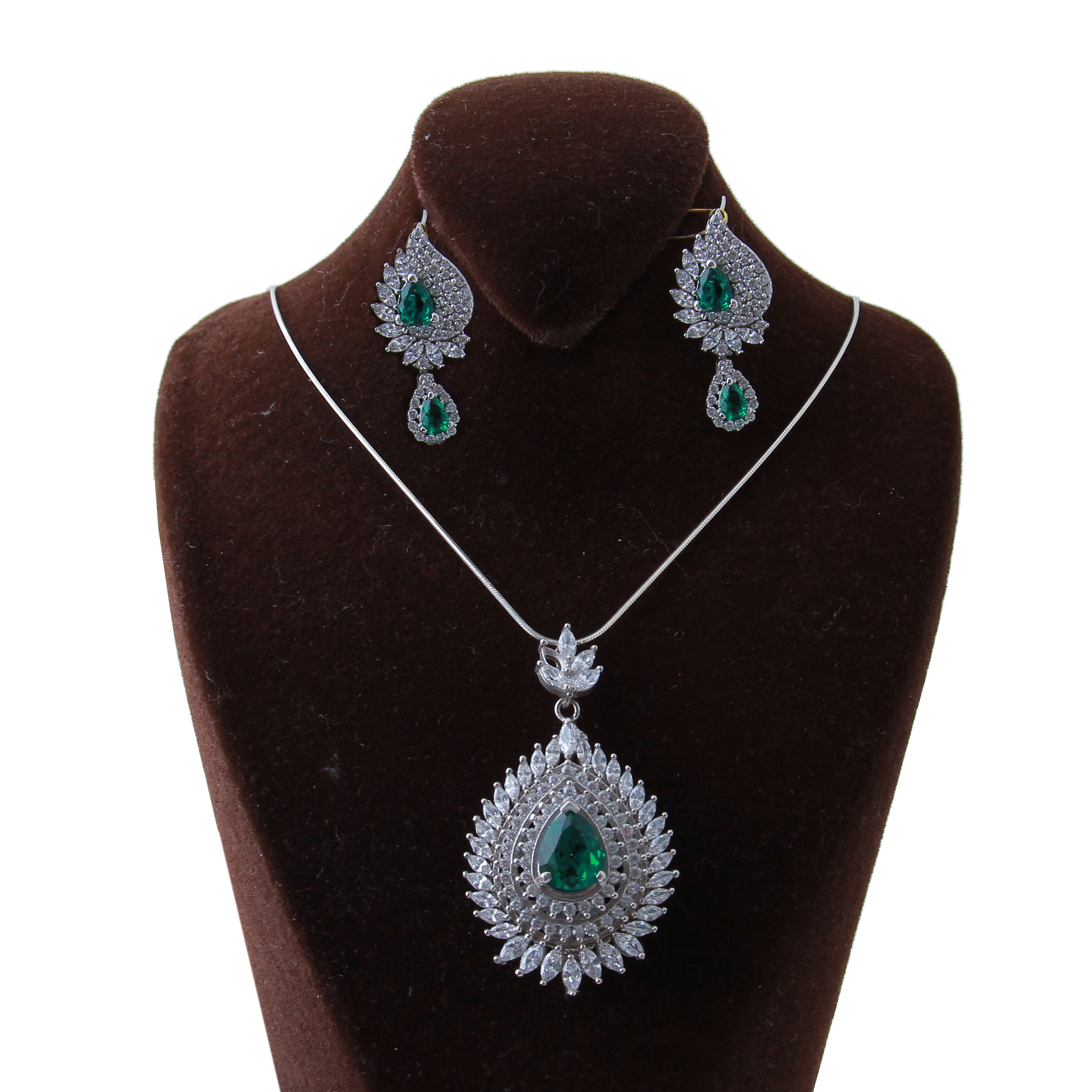  نیم ست نقره زنانه بازرگانی میلادی کد NTR_233