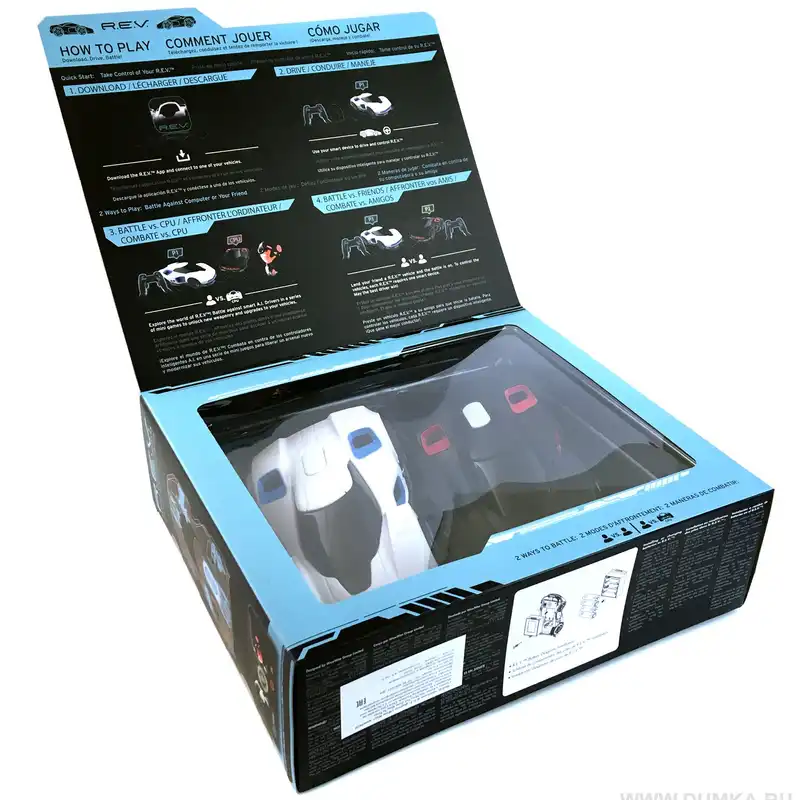 ماشین بازی کنترلی واو وی مدل ROBOTIC ENHANCED VEHICLES