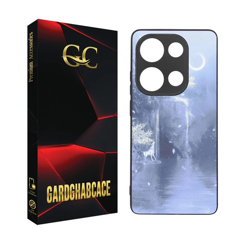 کاور گارد قاب کیس مدل دخترانه T مناسب برای گوشی موبایل  شیائومی  Poco M6 Pro \ Redmi Note 13 Pro 4G