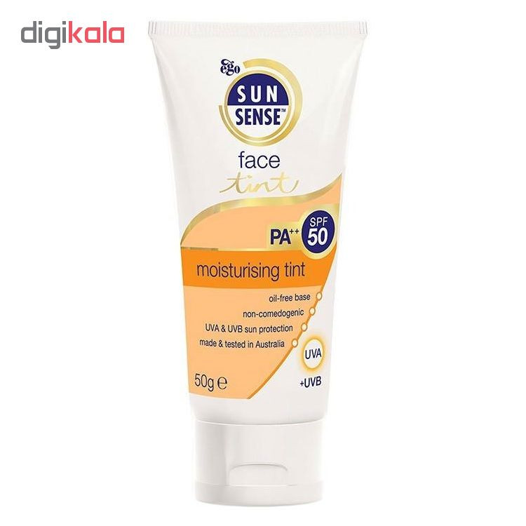 کرم ضد آفتاب سان سنس مدل Face حجم 50 میلی لیتر کرم ضد آفتاب سان سنس مدل Face حجم 50 میلی لیتر