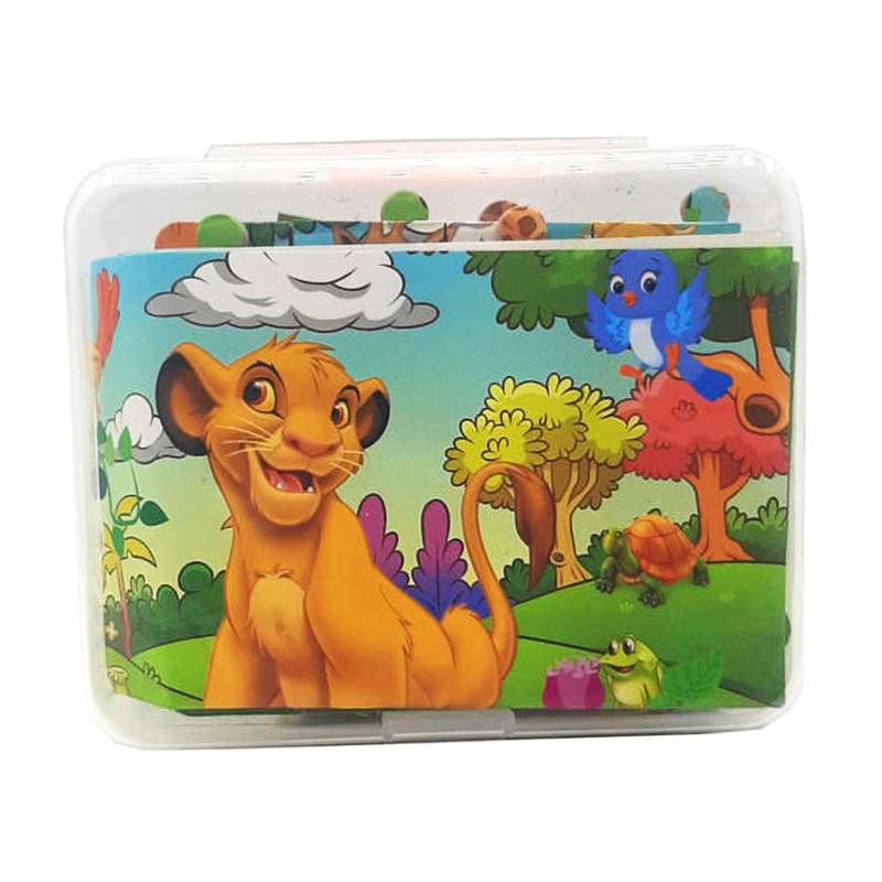 پازل 60 تکه طرح شیرشاه مدل LN_555