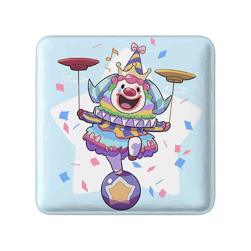 پیکسل خندالو طرح بازی انیمال کراسینگ Animal Crossing مدل مربعی کد 32685