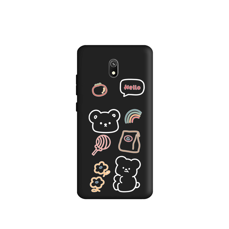 کاور طرح خرس کیوت کد m2691 مناسب برای گوشی موبایل شیائومی Redmi 8A