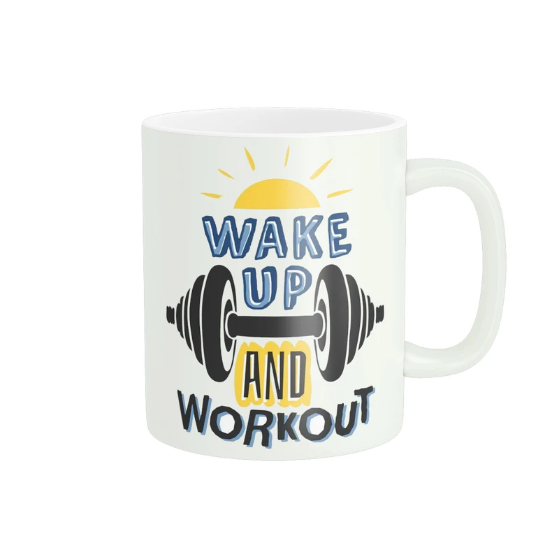 ماگ پادآفرین مدل انگیزشی طرح ورزش فیتنس باشگاه کد PM470