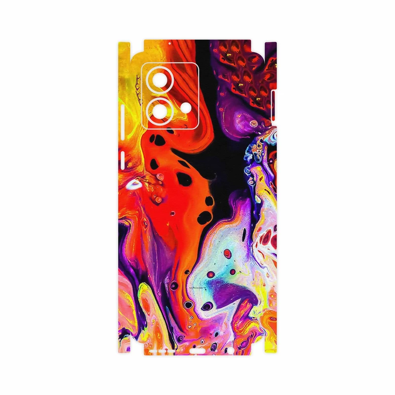 برچسب پوششی ماهوت مدل Abstract Oil Art-FullSkin مناسب برای گوشی موبایل موتورولا Moto G84