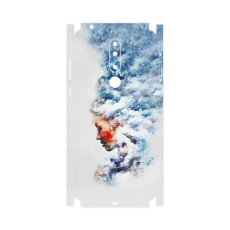 برچسب پوششی ماهوت مدل Women and the Cloud Digital Art-FullSkin مناسب برای گوشی موبایل نوکیا 3.1 Plus