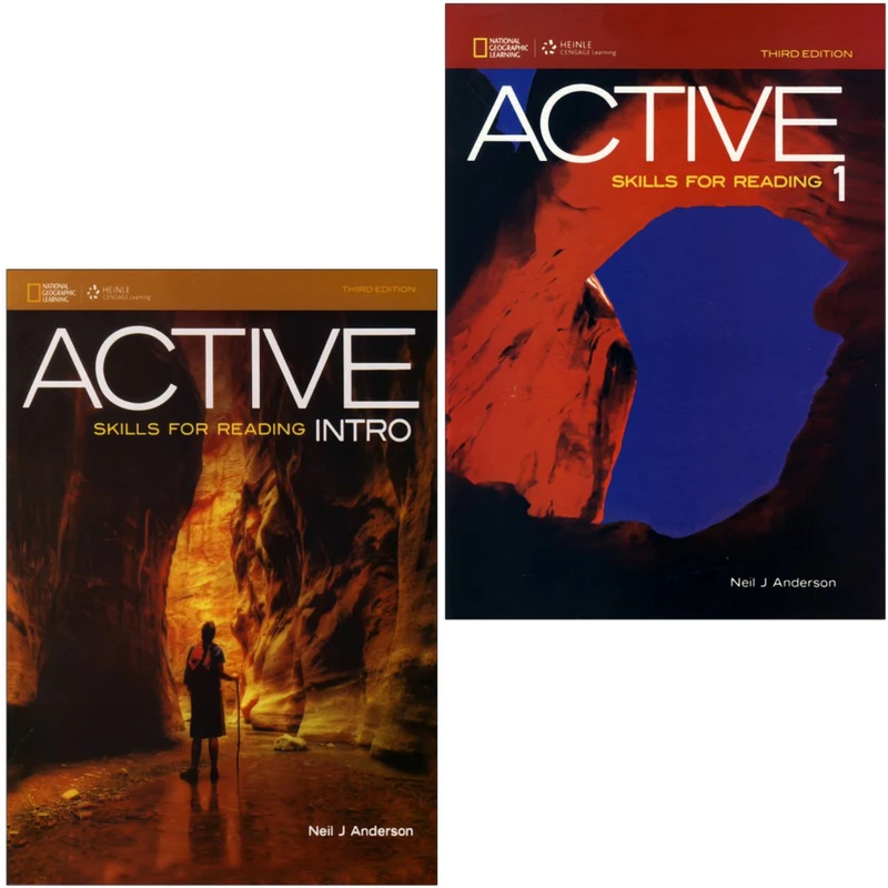 کتاب Active Skills for Reading 3rd اثر Nail J Anderson انتشارات Heinle دو جلدی