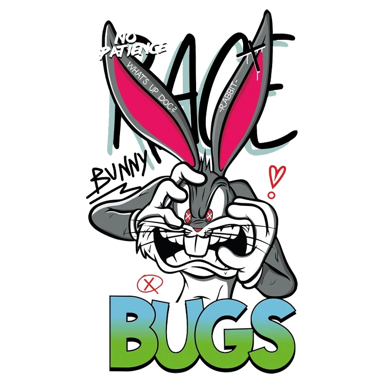 استیکر پارچه و لباس پاد آفرین مدل کارتونی کد S1609