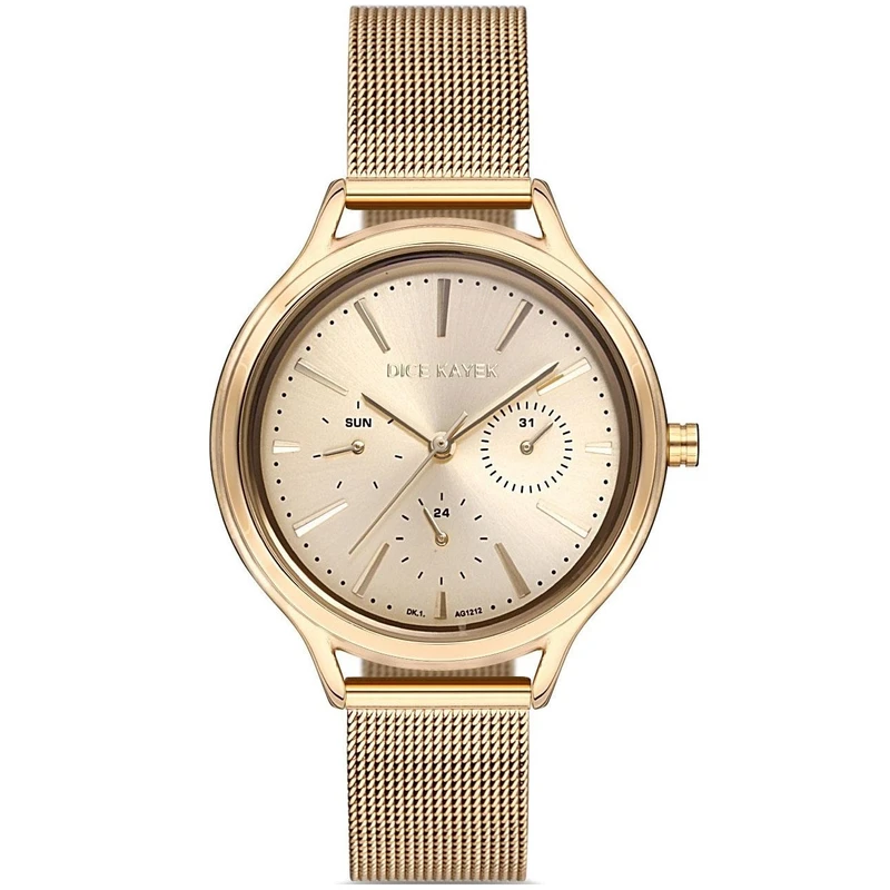 ساعت مچی عقربه ای زنانه دیس کایک مدل DK.1.AG1212.03