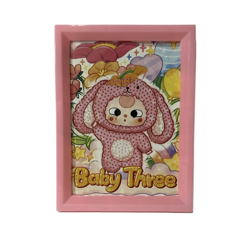 بازی آموزشی مدل ساخت تابلو نقاشی الماسی قاب دار طرح ملودی