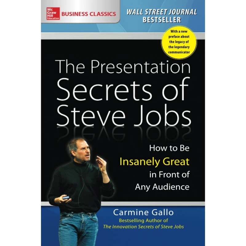 کتاب The Presentation Secrets of Steve Jobs اثر Carmine Gallo انتشارات مک گرا هیل