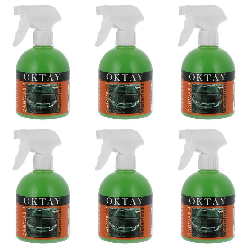 اسپری کارواش بدون آب نانو اکتای مدل شاینر حجم 500 میلی لیتر بسته شش عددی