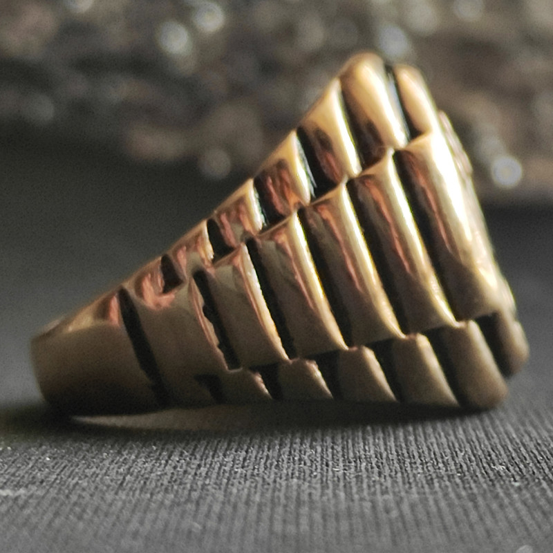 انگشتر مردانه مدل تاج کد GL141 انگشتر مردانه مدل تاج کد GL141