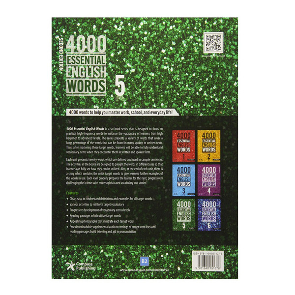 کتاب 4000 Essential English Words اثر Paul Nation انتشارات الوندپویان جلد 4 و 5