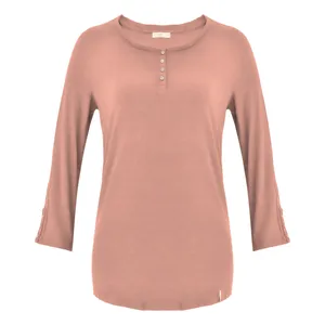 بلوز آستین سه ربع زنانه کد 1671