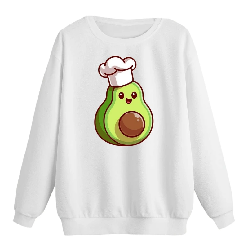 سویشرت زنانه مدل آووکادو آشپز کد p1  