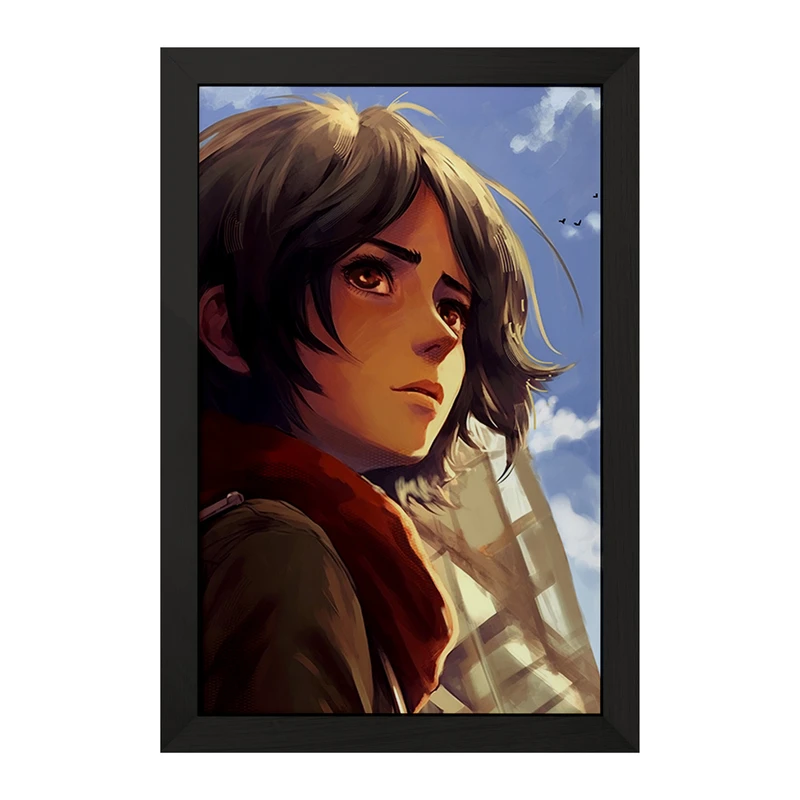 تابلو خندالو مدل میکاسا انیمه اتک آن تایتان کد F348