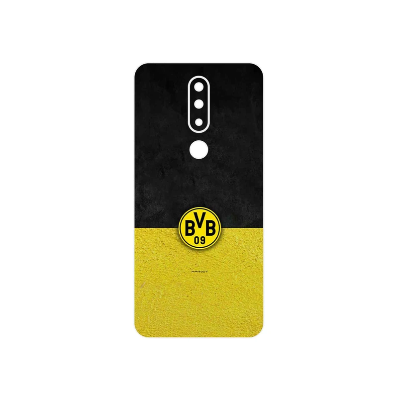 برچسب پوششی ماهوت مدل Borussia Dortmund FC مناسب برای گوشی موبایل نوکیا 5.1 Plus