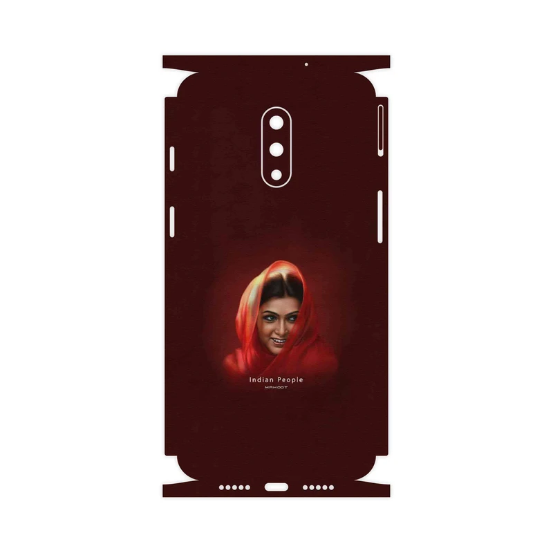 برچسب پوششی ماهوت مدل Portrait of an Indian Woman-FullSkin مناسب برای گوشی موبایل وان پلاس 7