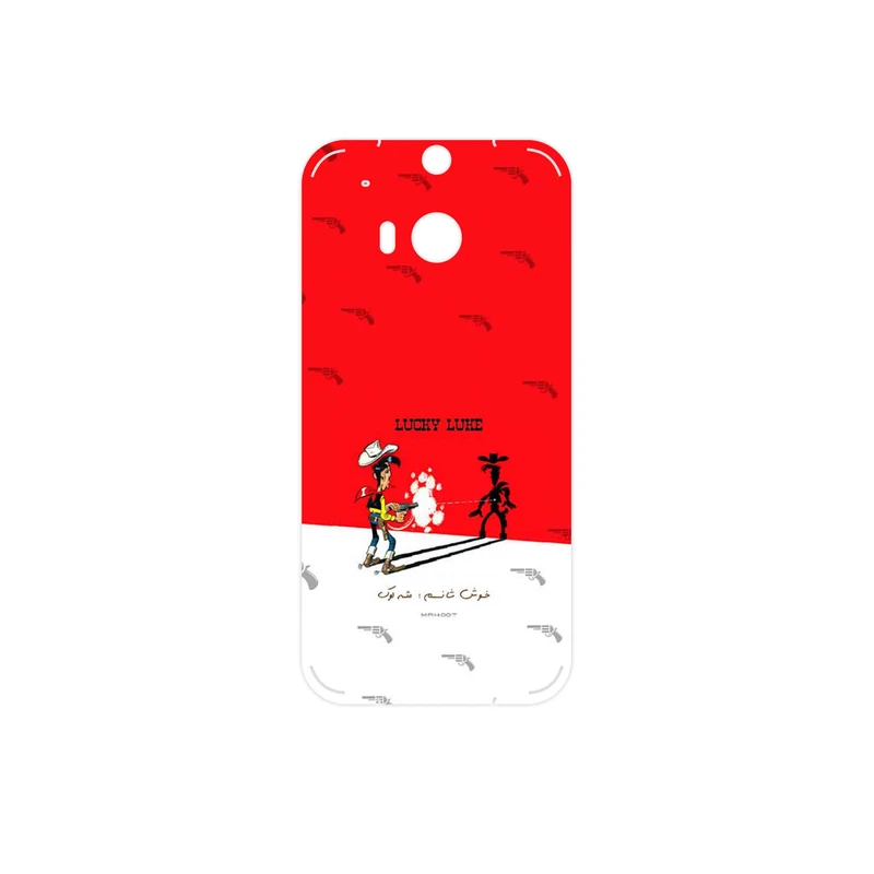 برچسب پوششی ماهوت مدل Lucky Luke مناسب برای گوشی موبایل اچ تی سی One M8
