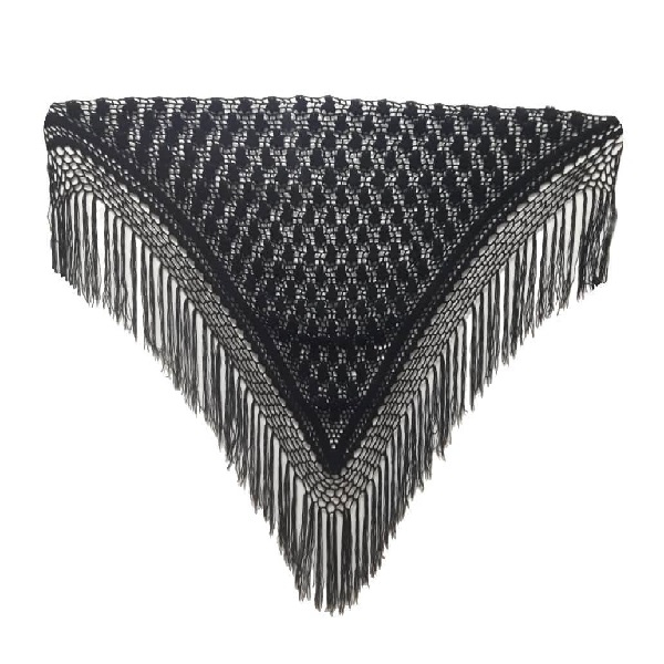 شال دست دوز زنانه مدل شکوفه