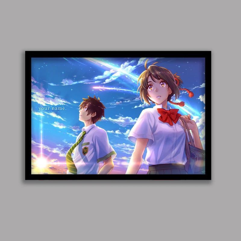 تابلو مدل انیمه Your Name کد LA-G10481-2