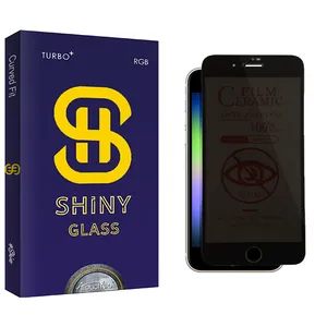 Atouchbo Shiny Glass CRM Privacy Ceramics Screen Protector For Apple iPhone Se 2022