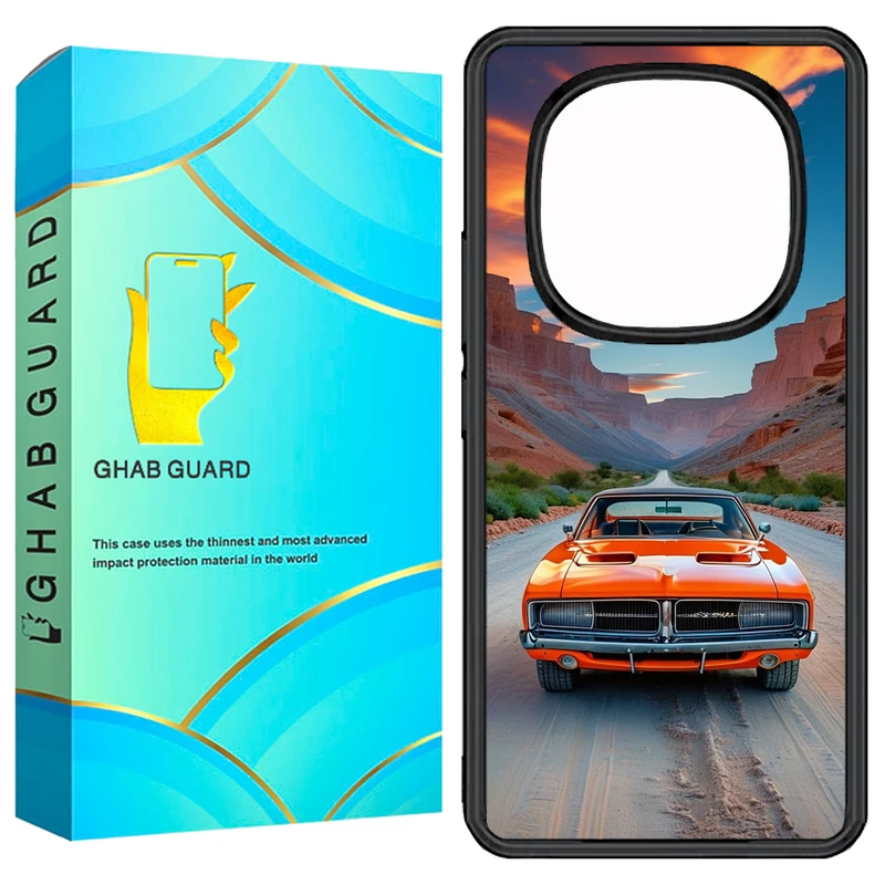 کاور قاب گارد طرح ماشین مدل GN14P مناسب برای گوشی موبایل شیائومی Redmi Note 14 Pro 5G / Note 14 Pro Plus 5G 