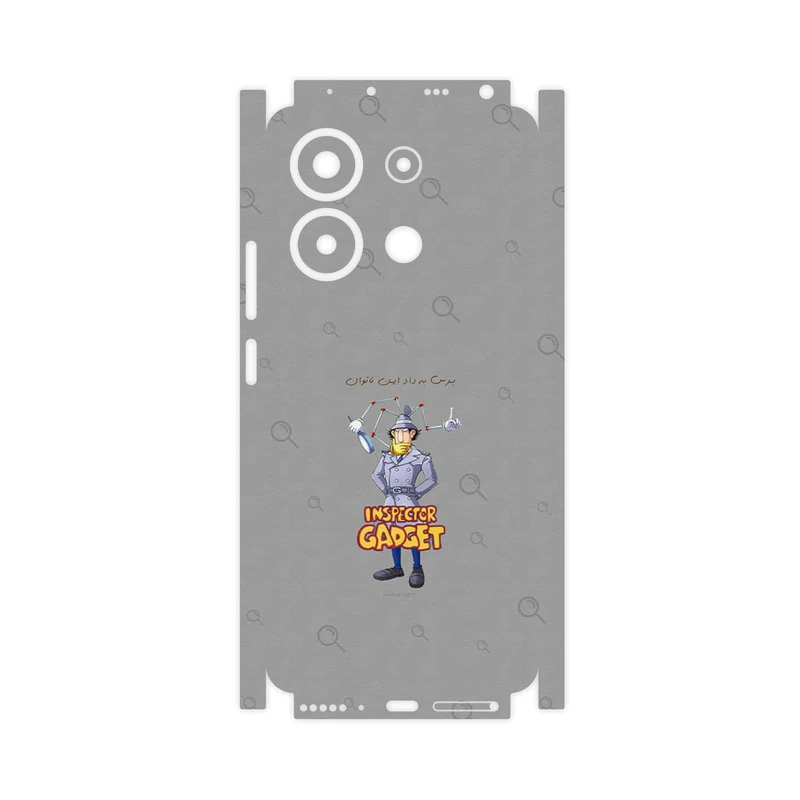 برچسب پوششی ماهوت مدل Inspector Gadget-FullSkin مناسب برای گوشی موبایل شیائومی Redmi Note 13 4G