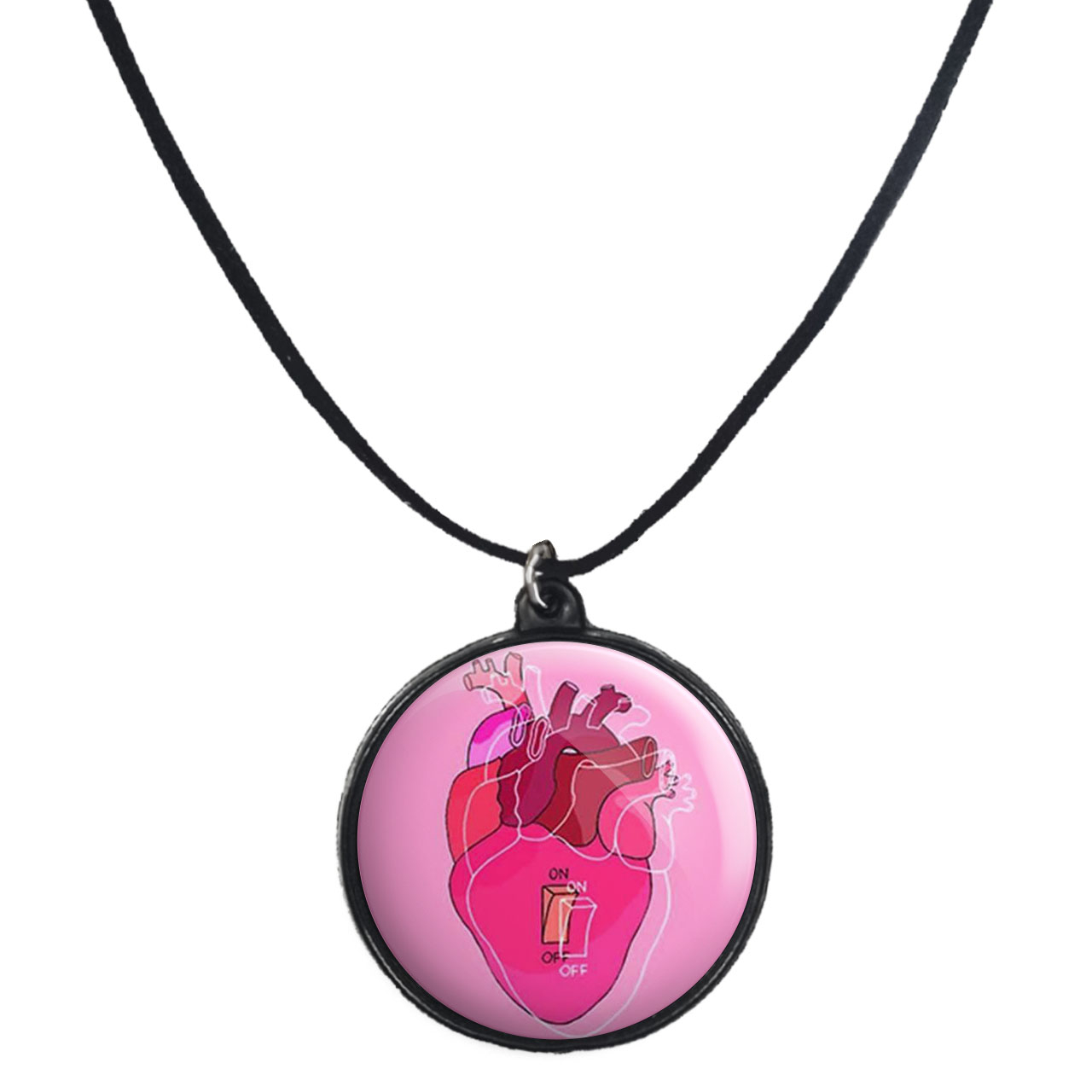 گردنبند پرمانه طرح عاشقانه کد pmb.8010 مدل دو طرفه