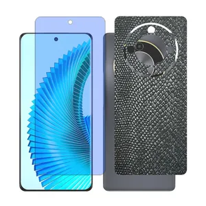 Glass together model anti blue screen protector suitable for Honor X9b mobile phone with back cover sticker