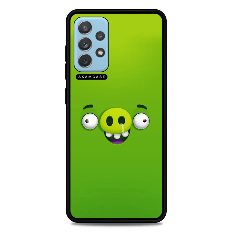 کاور آکام مدل AMC-WSGA72-ANGRY BIRDS3 مناسب برای گوشی موبایل سامسونگ Galaxy A72